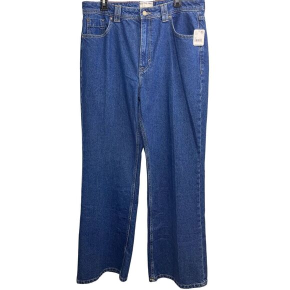 We The Free Jeans Womens 32 Blue Boot Cut High Rise‎ Denim NWT - Picture 2 of 7